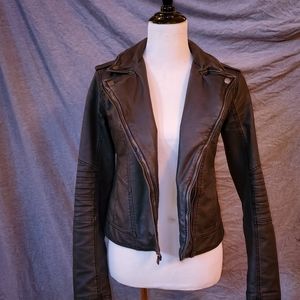 Hollister Faux Leather Jacket